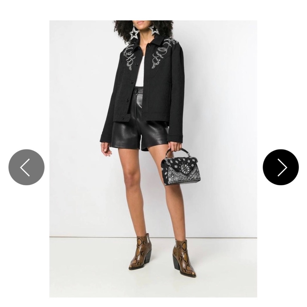 Yves Saint Laurent Paisley College Tophandle Handbag Strap Included - Picture 2 of 15